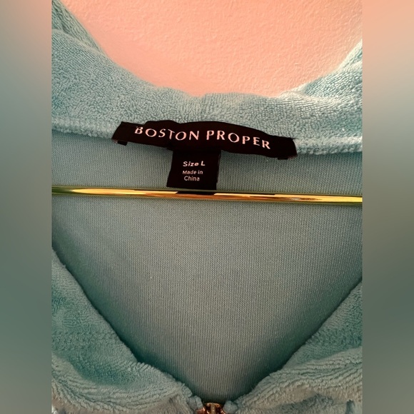 Lurex Chain Cropped Loop Terry Cloth - 3 Piece Set - Picture 5 of 9